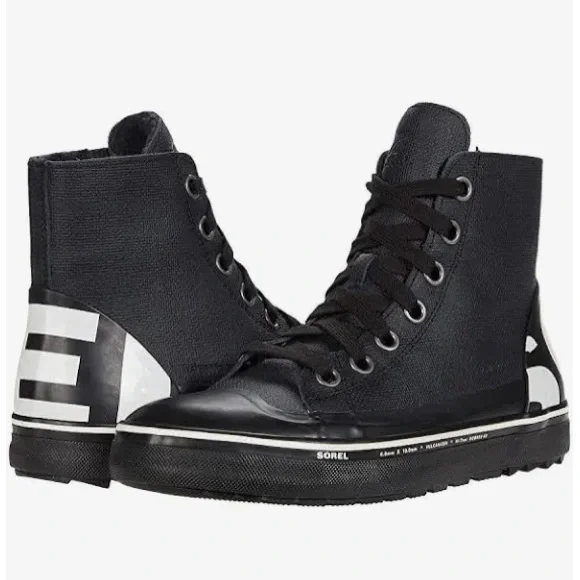 Sorel Men\'s Black Cheyanne Metro NM3452-010 HI Lace Up Ankle Boot Size 8.5 Amazon.com | Sorel Men main image 3
